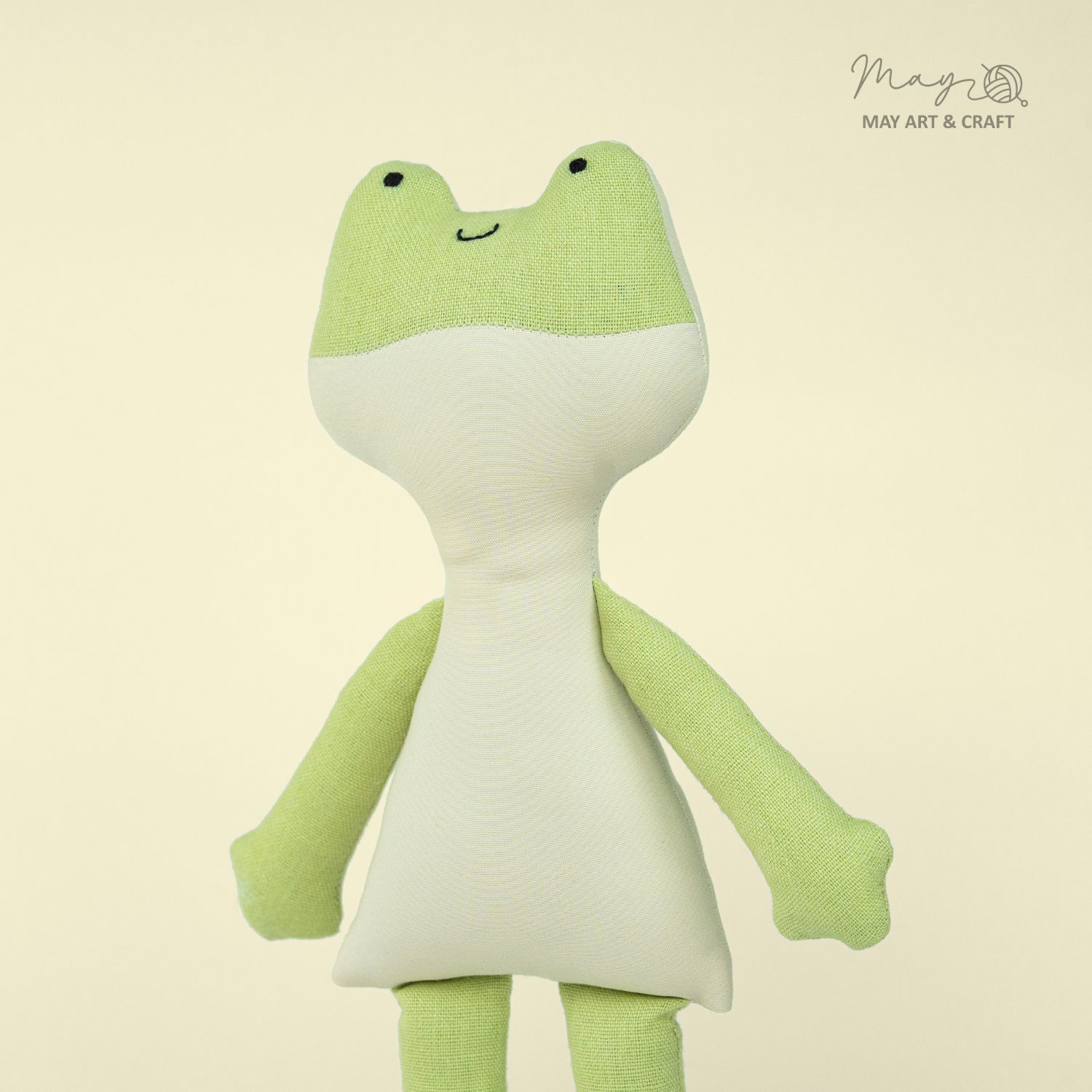 Phôi thú bông Ếch cốm