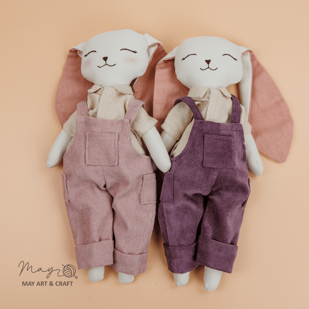 Quần yếm cho thú bông (nhiều màu sắc)