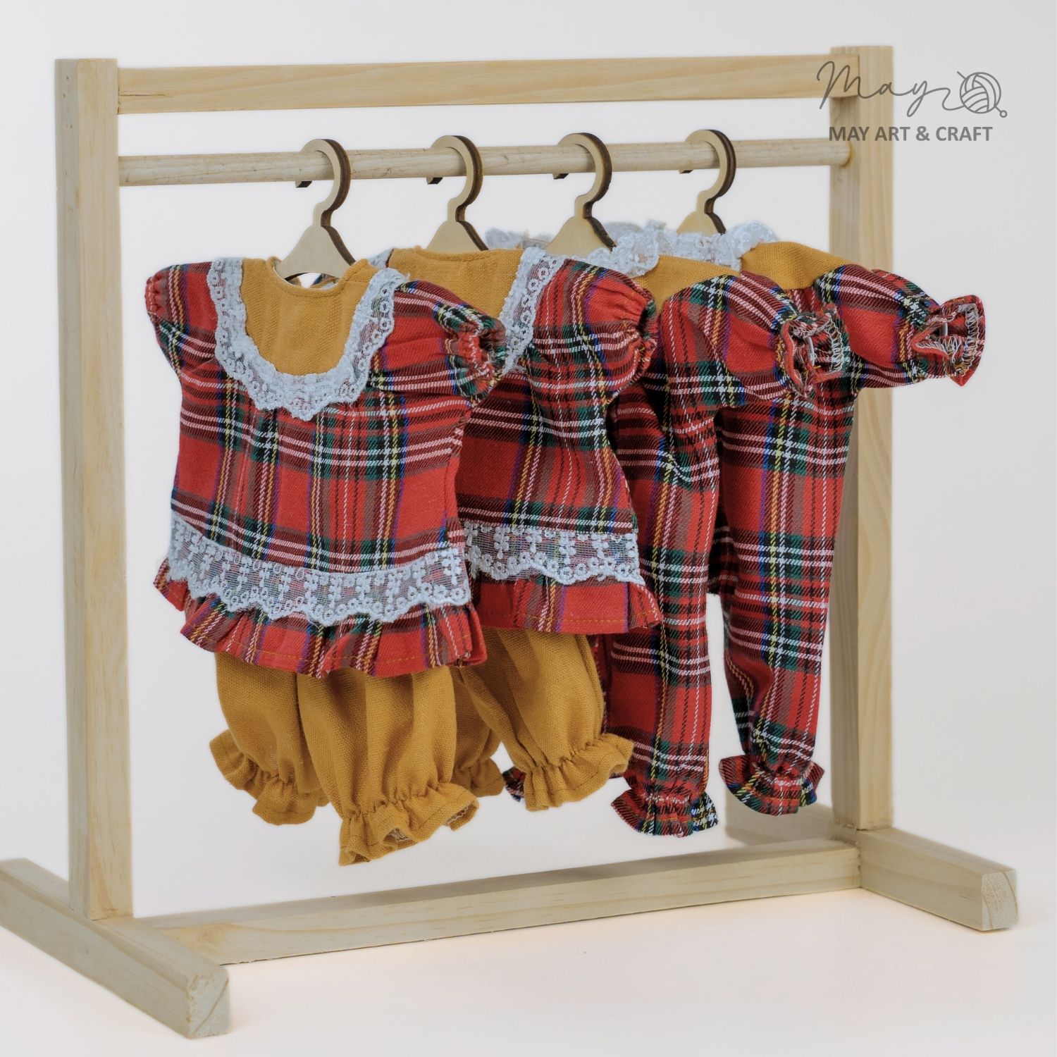 Bộ đồ bí ngô cho thú bông