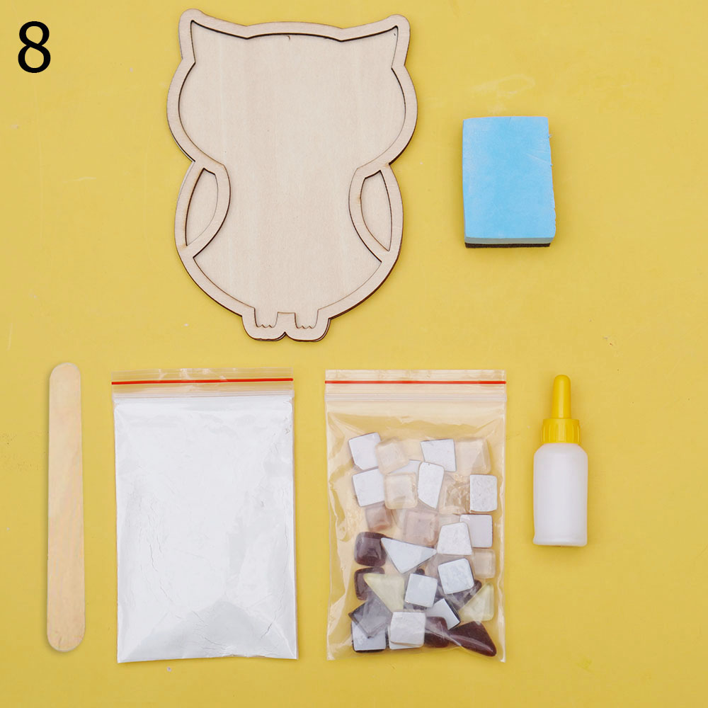 Bộ KIT làm khảm đá nghệ thuật (1 hình) - 9 - con mèo