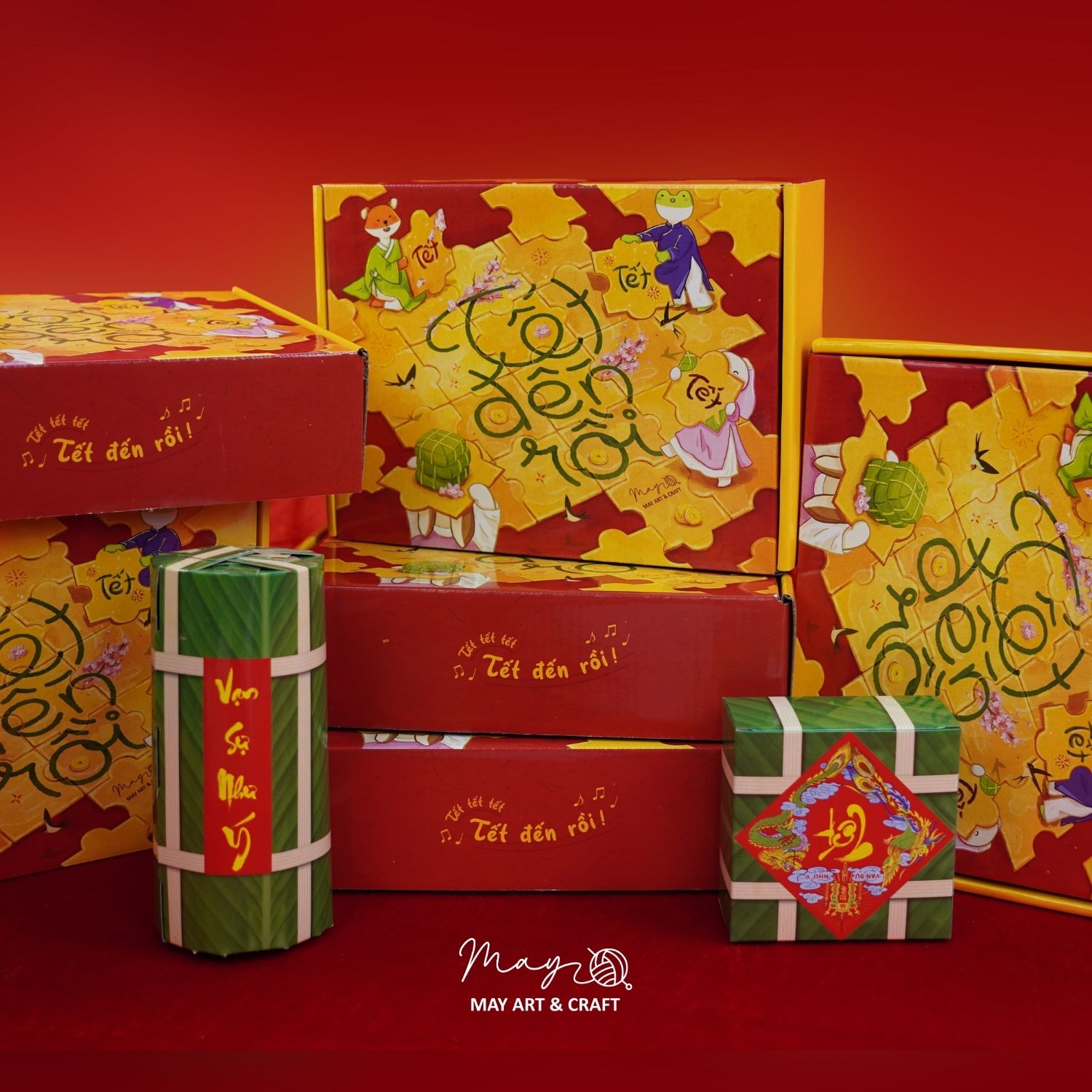 Set quà tết đồ chơi thủ công DIY cho bé 2026