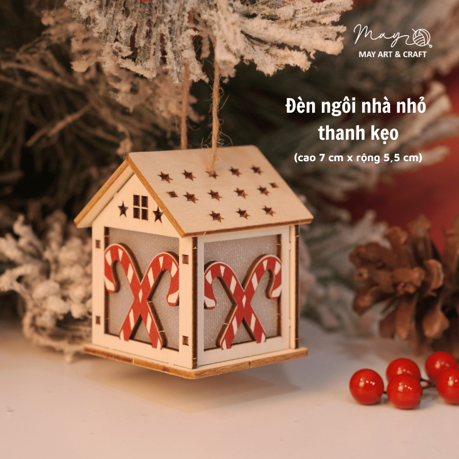 Bộ KIT làm đèn lồng gỗ Noel