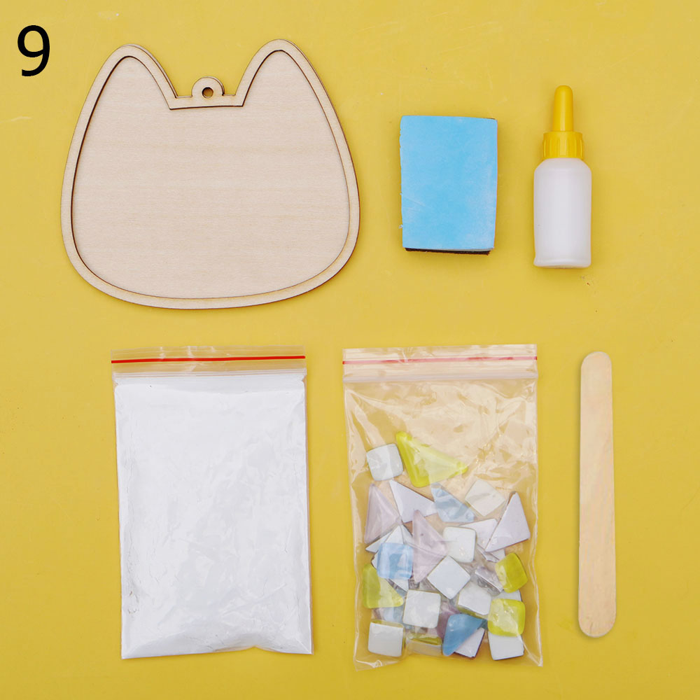 Bộ KIT làm khảm đá nghệ thuật (1 hình) - 9 - con mèo