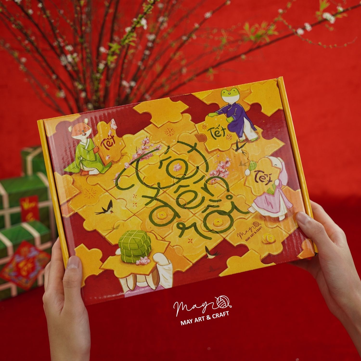 Set quà tết đồ chơi thủ công DIY cho bé 2026