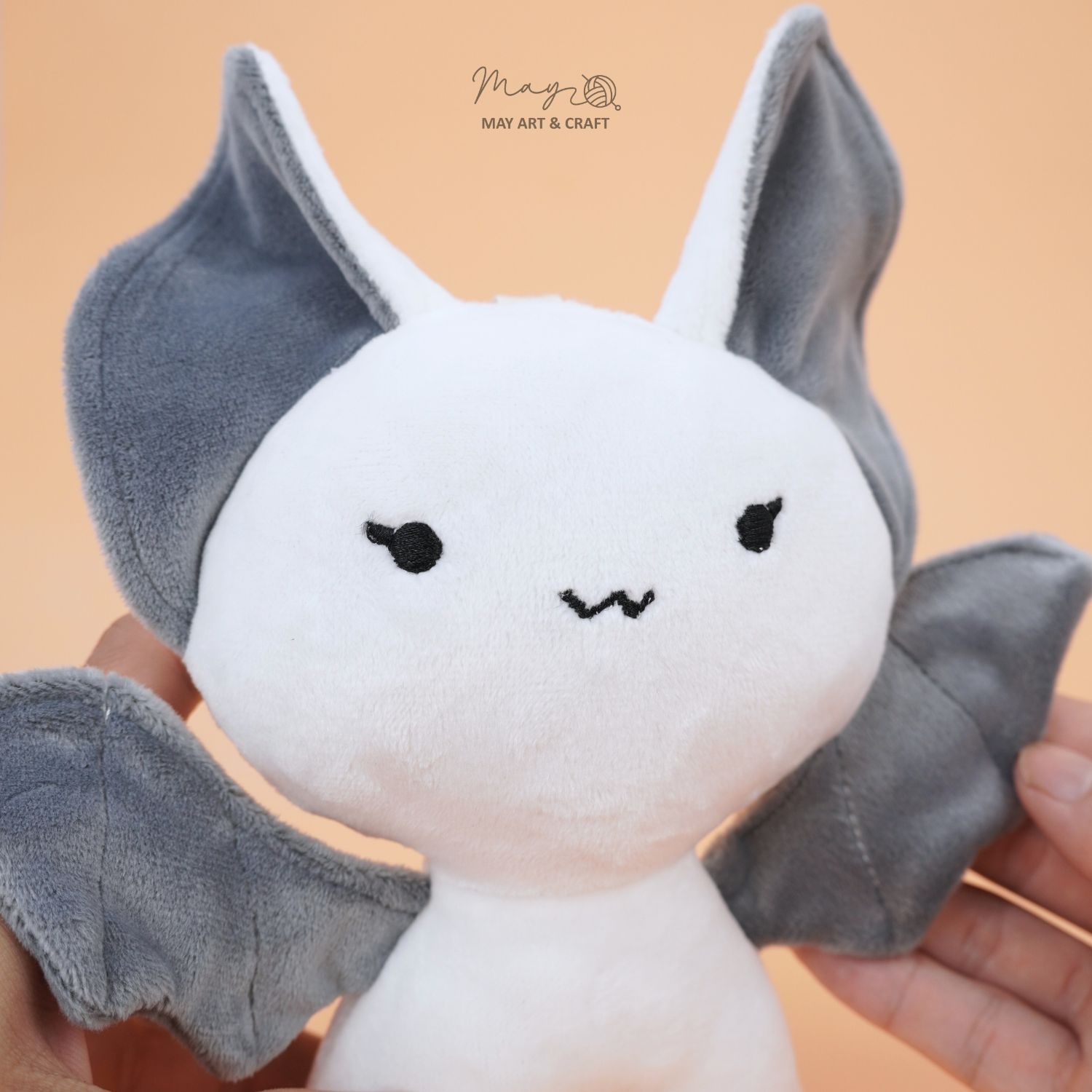 Phôi thú bông mini kèm móc silicon (Không kèm trang phục)