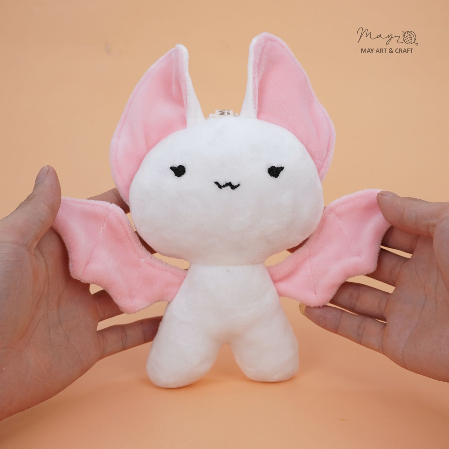 Phôi thú bông mini kèm móc silicon (Không kèm trang phục)