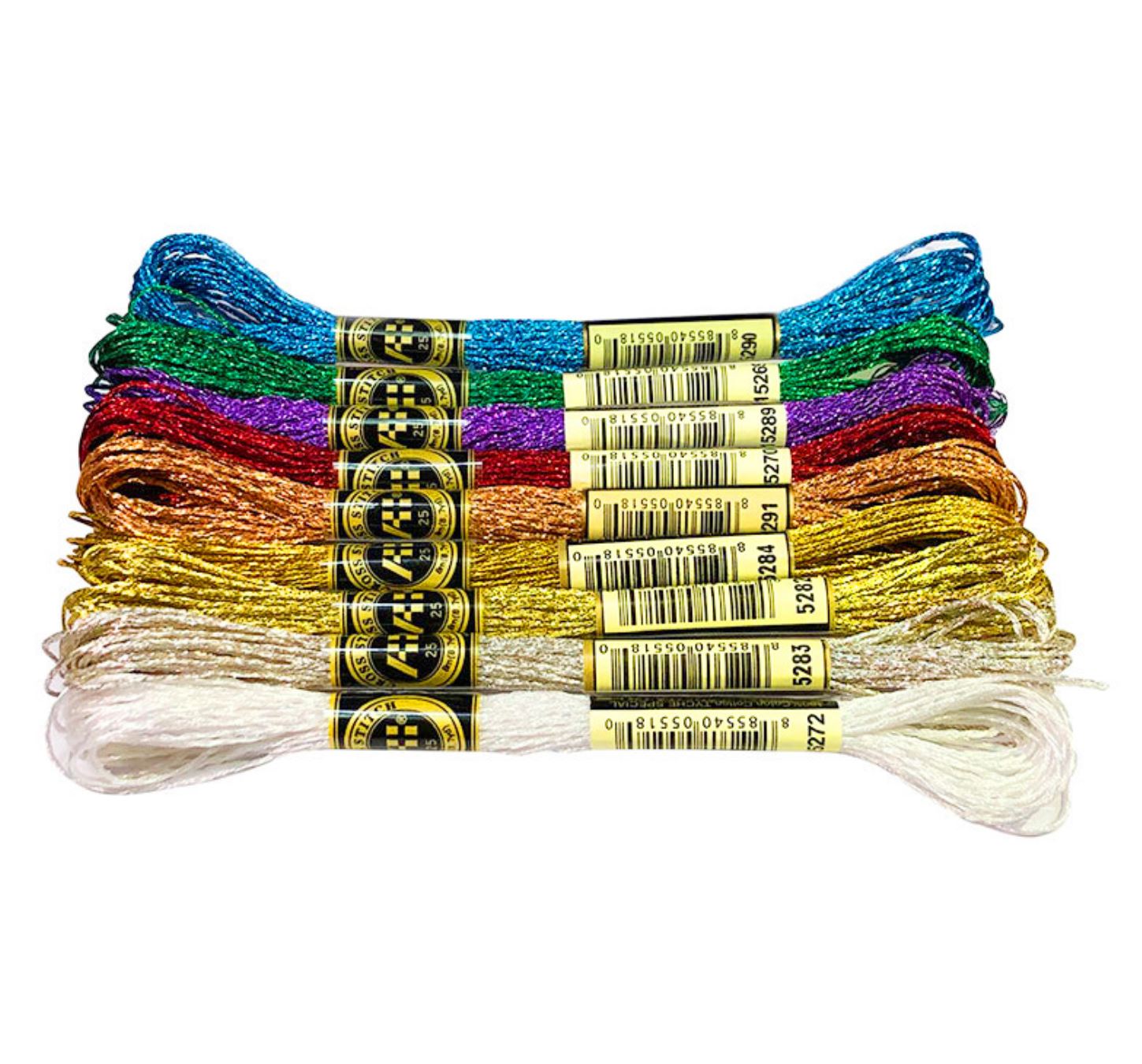 Chỉ thêu kim tuyến Cherish (Giá 1 tép) - xanh lá e699