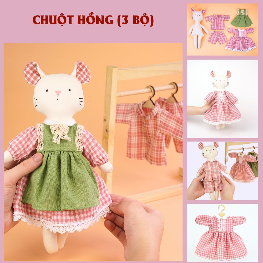 Combo Chuột Hồng (3 bộ)