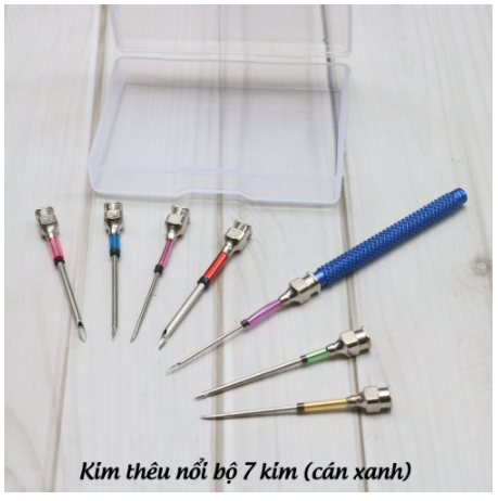 Kim thêu nổi cán kim loại