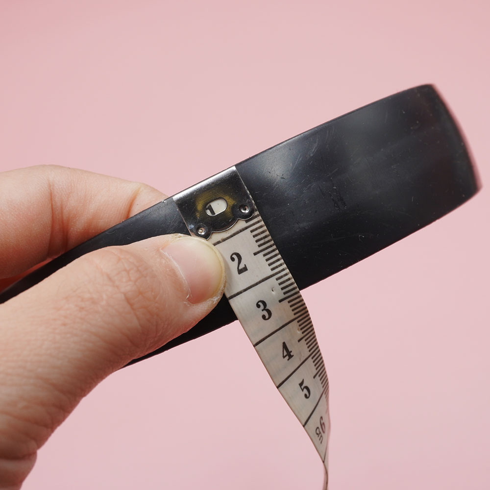 Combo 5 phôi băng đô nhựa (kèm miếng dán) - 2.8cm