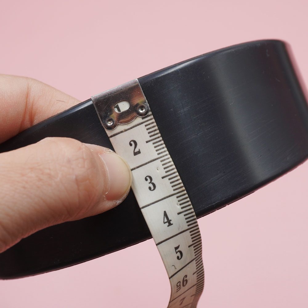 Combo 5 phôi băng đô nhựa (kèm miếng dán) - 2.8cm