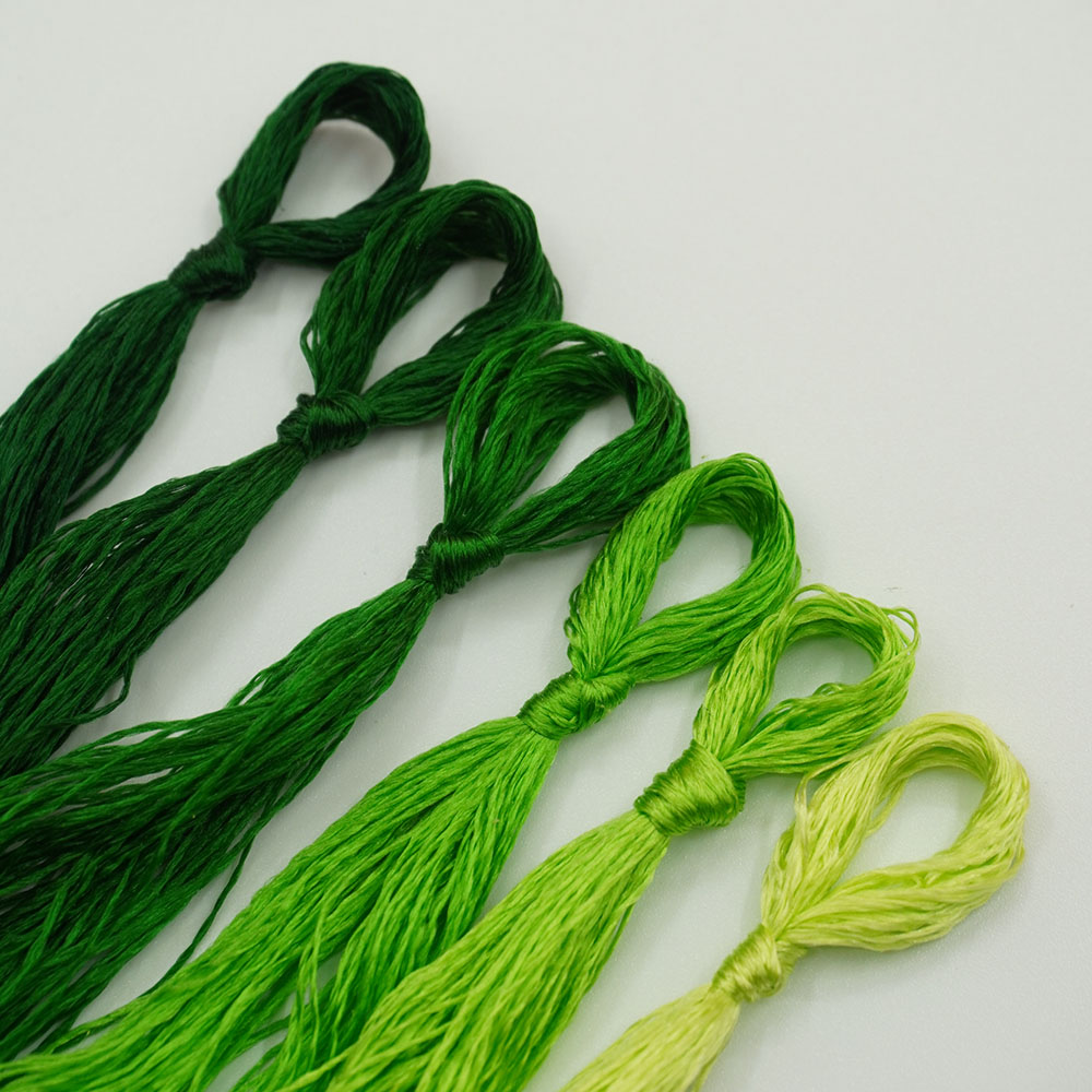 Combo chỉ tơ Tô Châu 15 tông màu