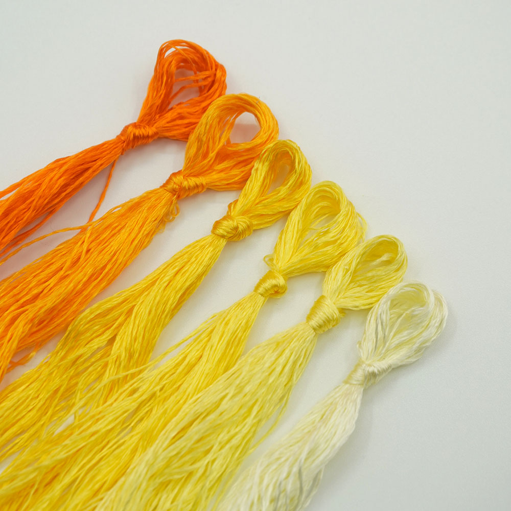 Combo chỉ tơ Tô Châu 15 tông màu