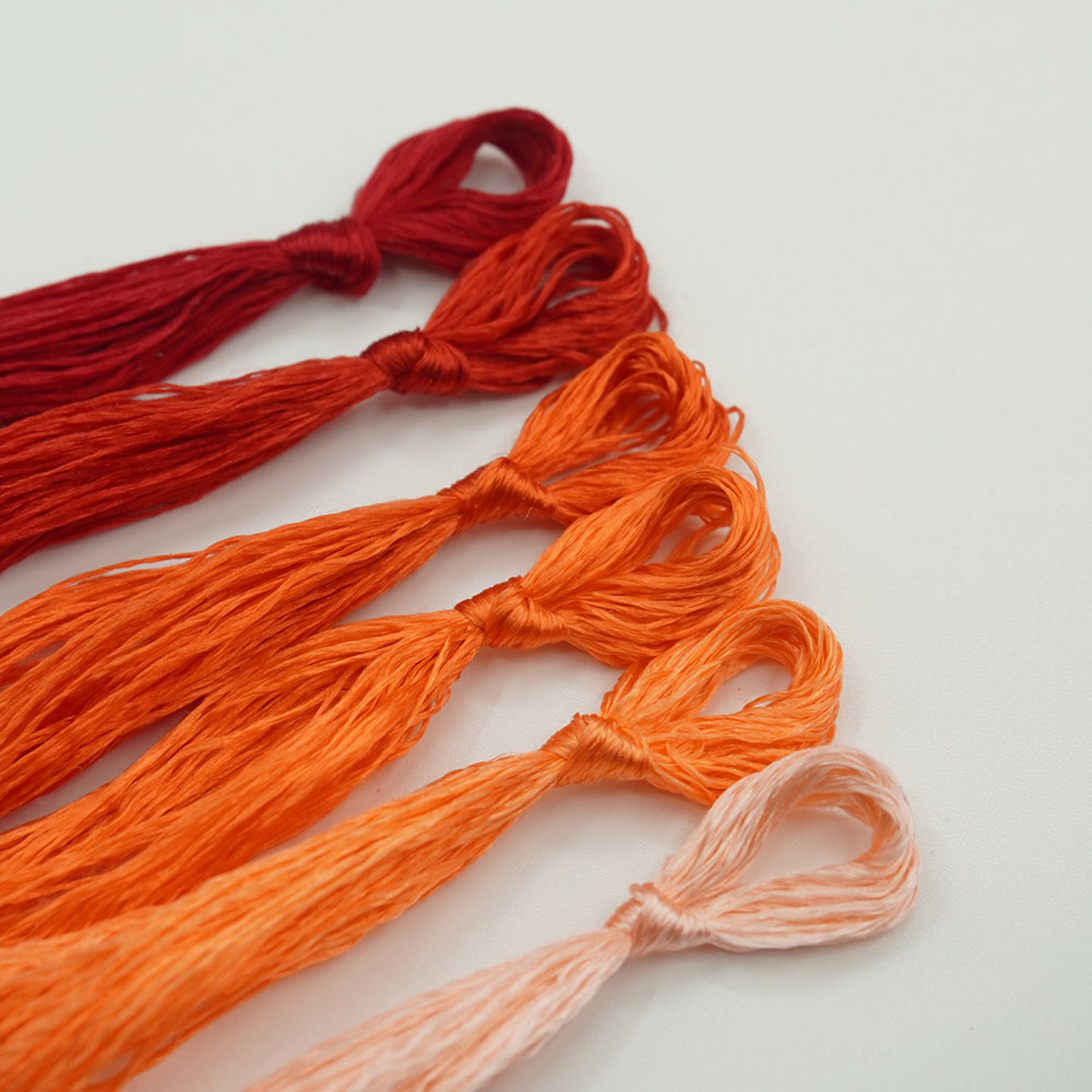 Combo chỉ tơ Tô Châu 15 tông màu