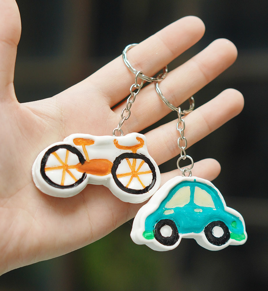 Bộ KIT làm đất sét nung (kèm khuôn tạo hình) - phương tiện giao thông