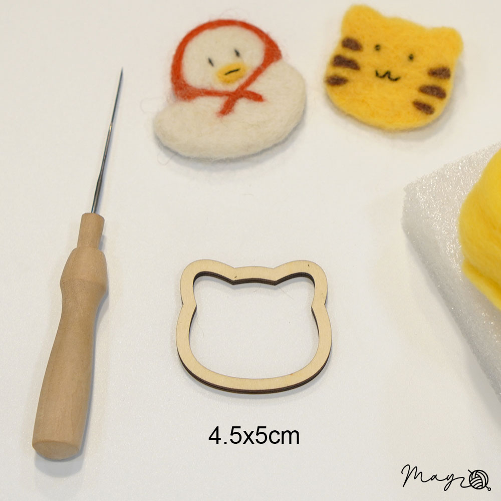 Khuôn gỗ làm len chọc nhiều hình (giá 1c) - 25