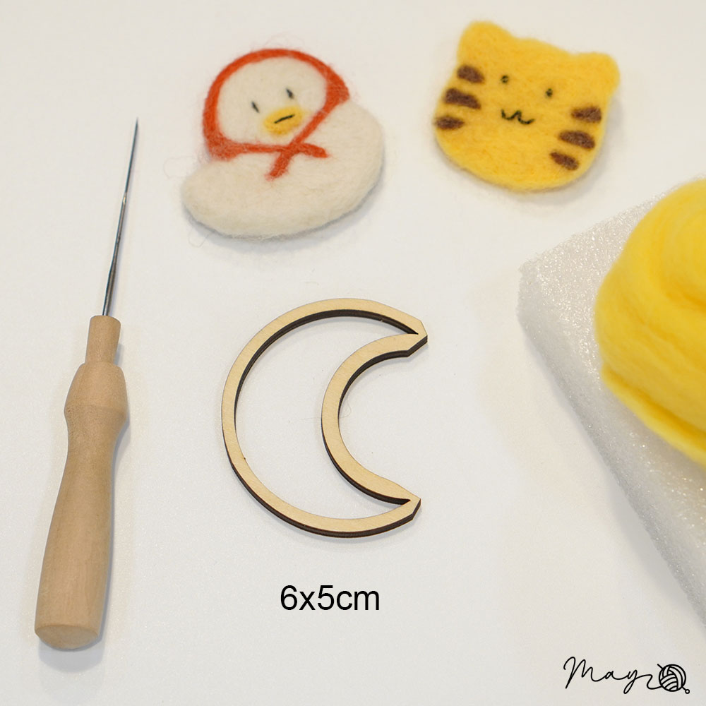 Khuôn gỗ làm len chọc nhiều hình (giá 1c) - 25