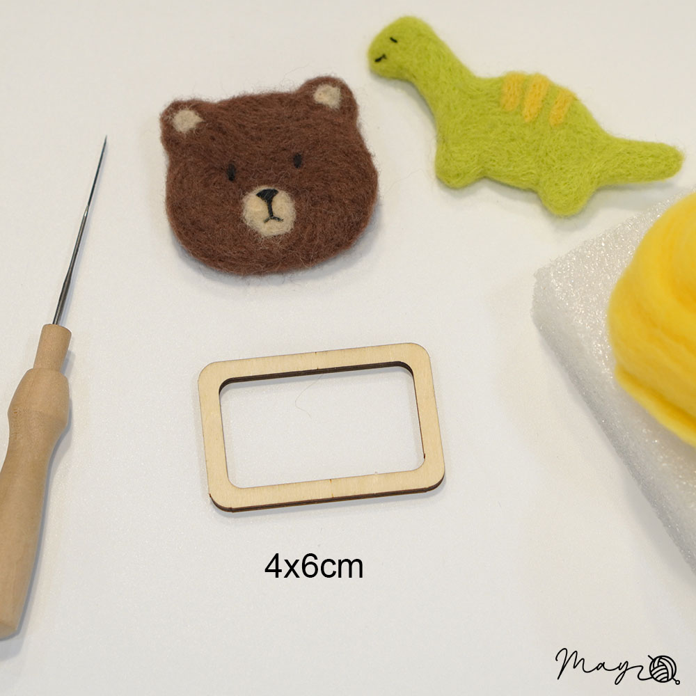 Khuôn gỗ làm len chọc nhiều hình (giá 1c) - 25