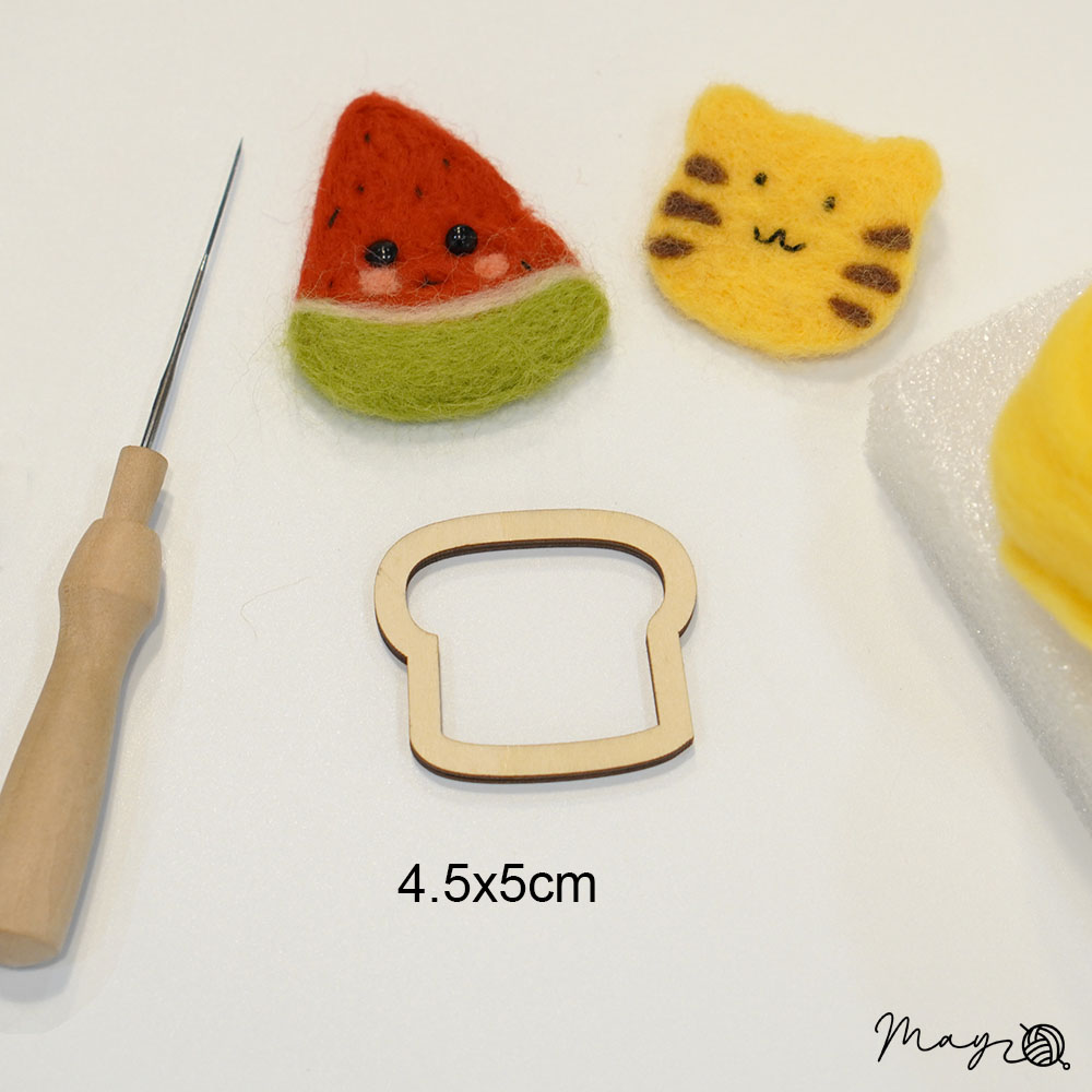 Khuôn gỗ làm len chọc nhiều hình (giá 1c) - 25