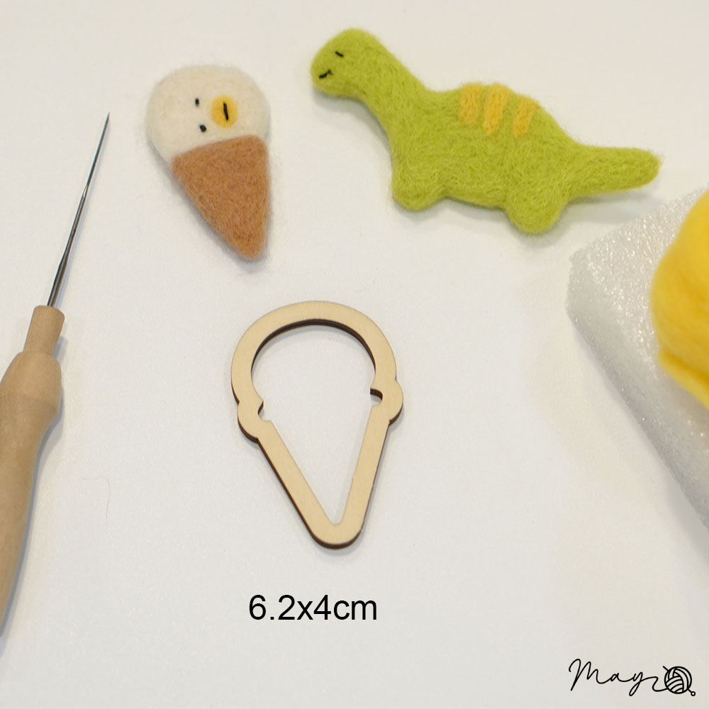 Khuôn gỗ làm len chọc nhiều hình (giá 1c) - 25