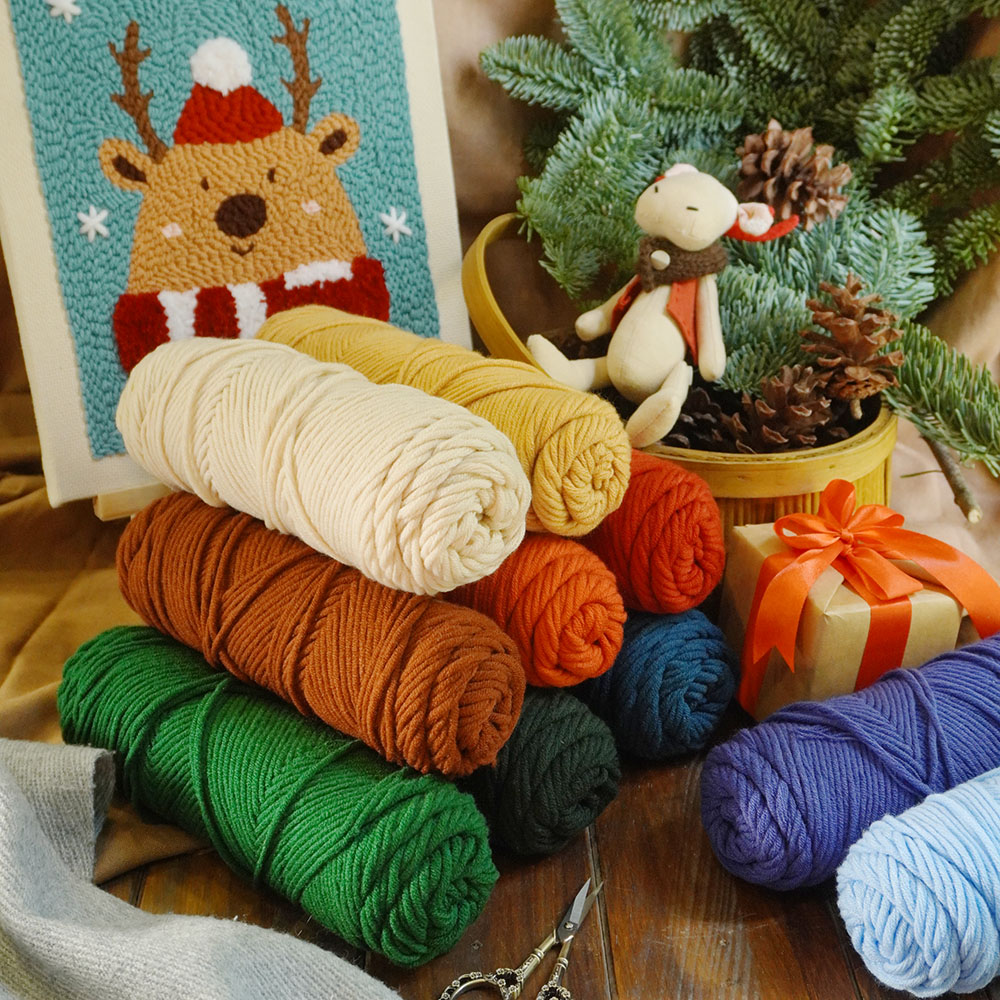 Len 3mm Punch Needle (có thể đan và móc)