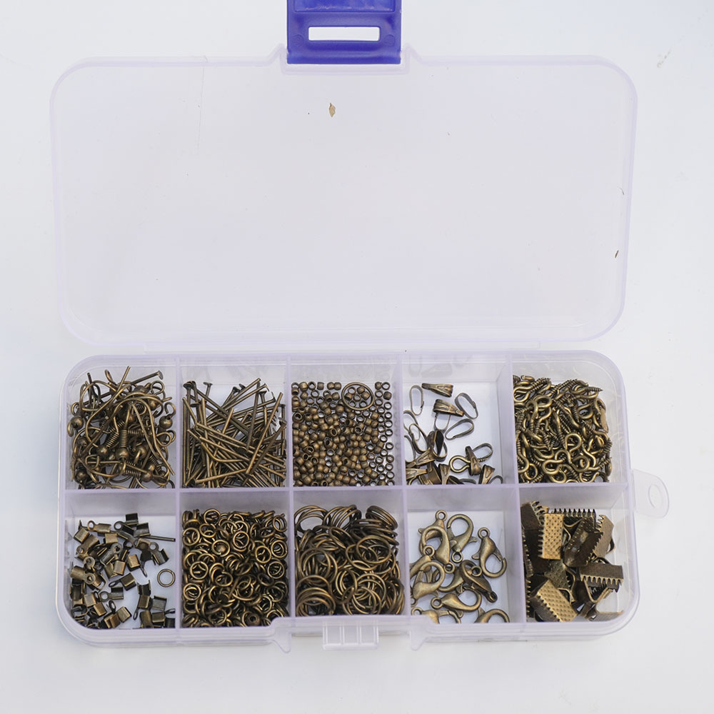 Bộ phụ kiện làm trang sức nhiều loại - mạ vàng