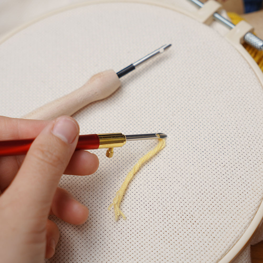 Len 2mm Punch Needle (có thể đan và móc)