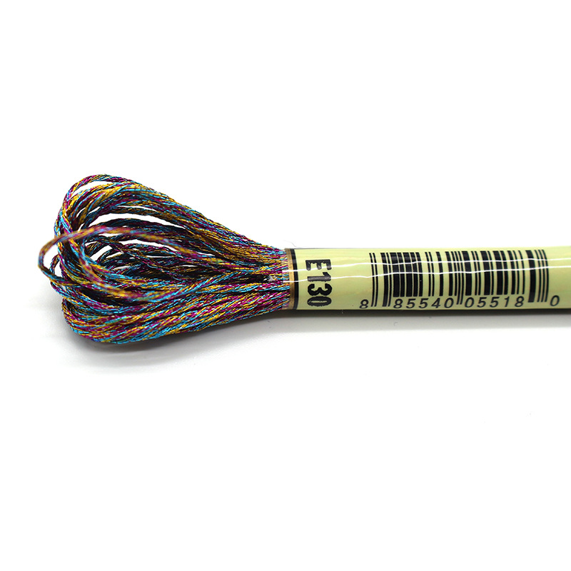 Chỉ thêu kim tuyến Cherish (Giá 1 tép) - xanh lá e699