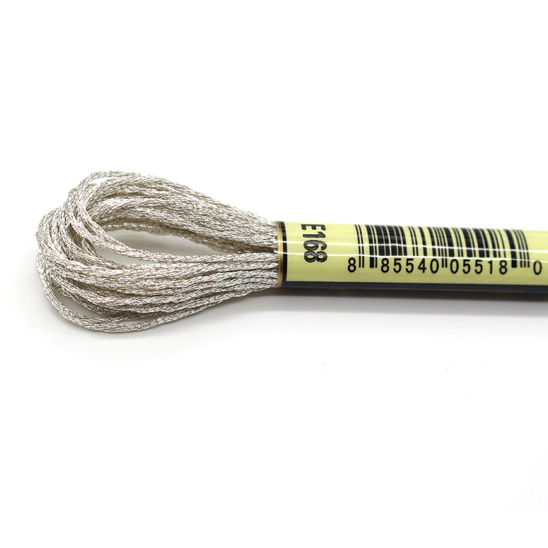 Chỉ thêu kim tuyến Cherish (Giá 1 tép) - xanh lá e699