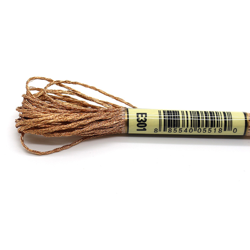 Chỉ thêu kim tuyến Cherish (Giá 1 tép) - xanh lá e699