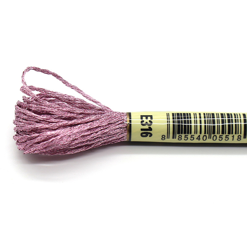 Chỉ thêu kim tuyến Cherish (Giá 1 tép) - xanh lá e699