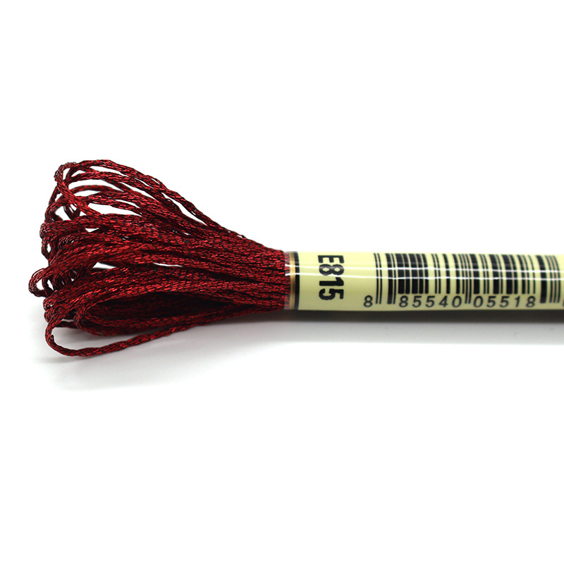 Chỉ thêu kim tuyến Cherish (Giá 1 tép) - xanh lá e699