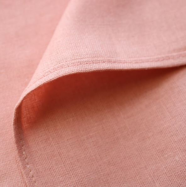 Khăn tay linen may sẵn viền 25x25cm