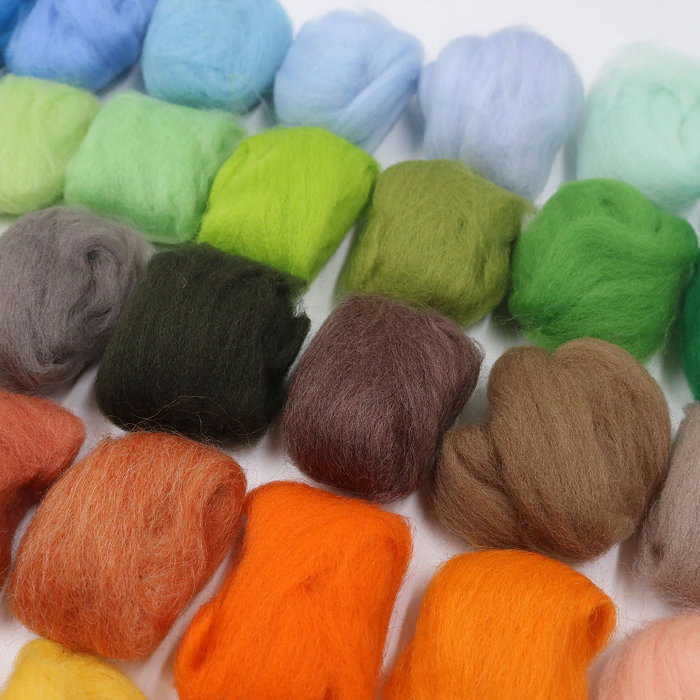 Bộ 50 gói len chọc 3 gram các màu