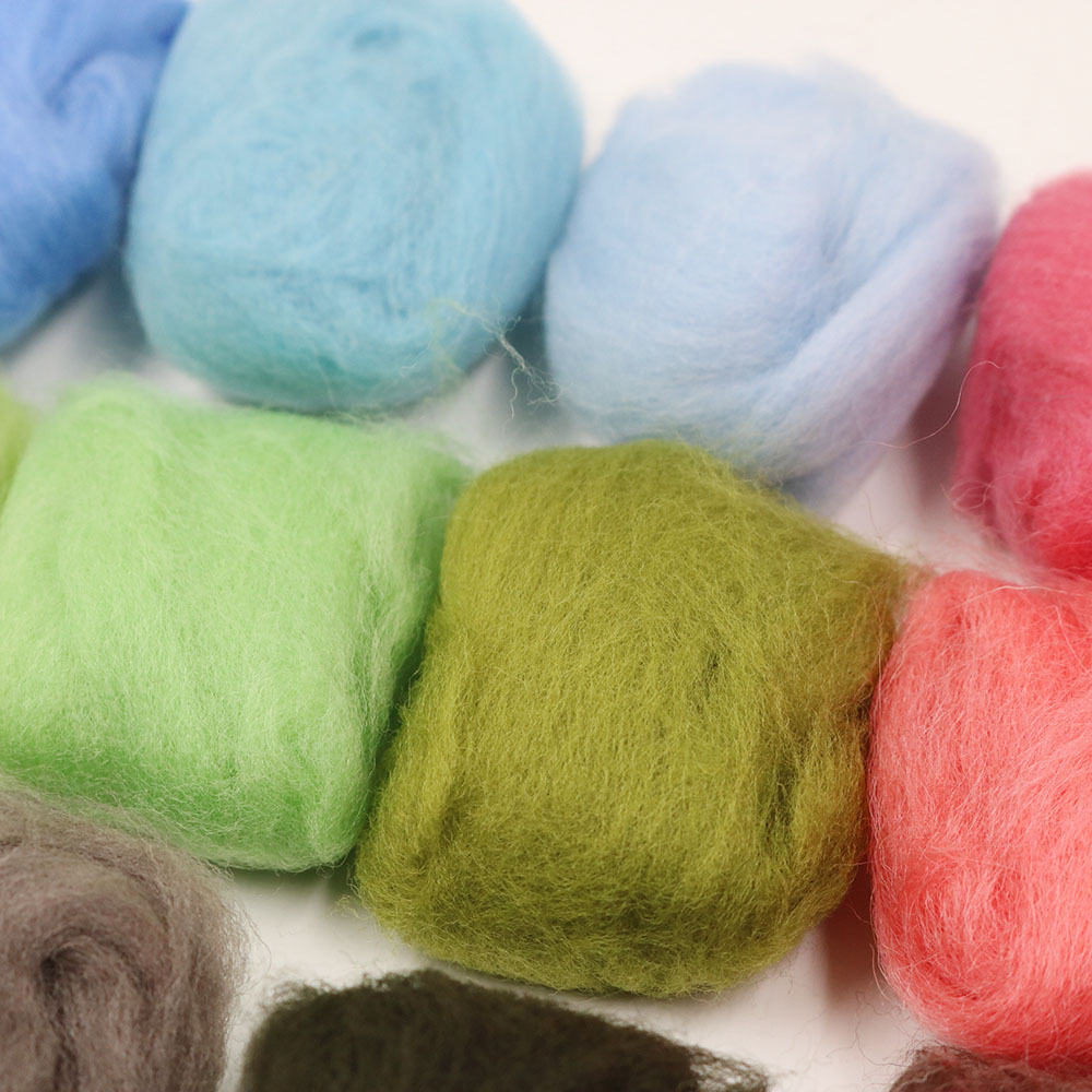 Bộ 50 gói len chọc 3 gram các màu