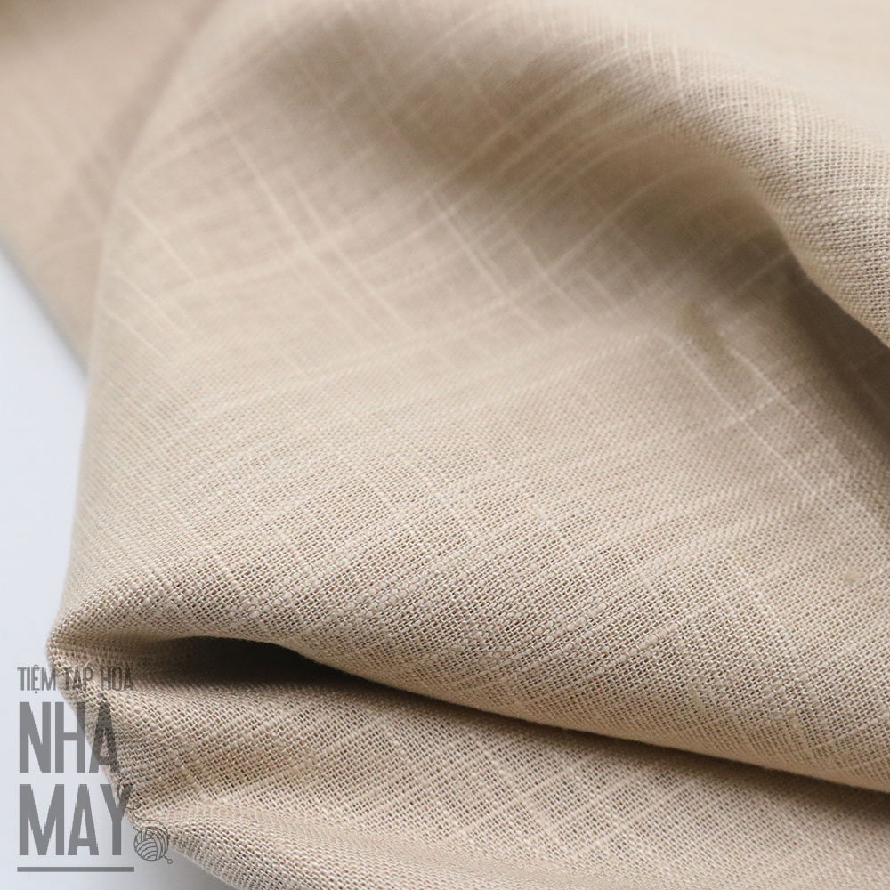 Vải linen xước 50x140cm