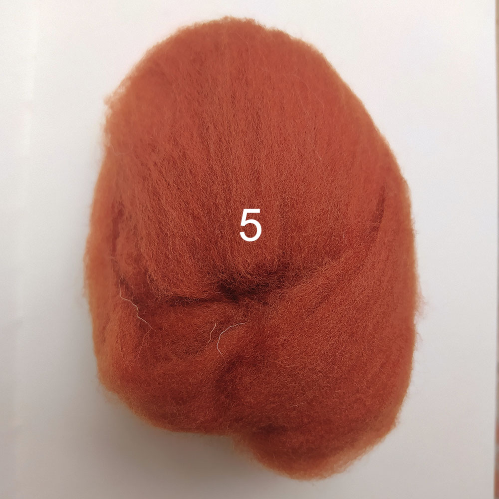 Len chọc lẻ gói 10 gram - tông nâu vàng cam - 9n