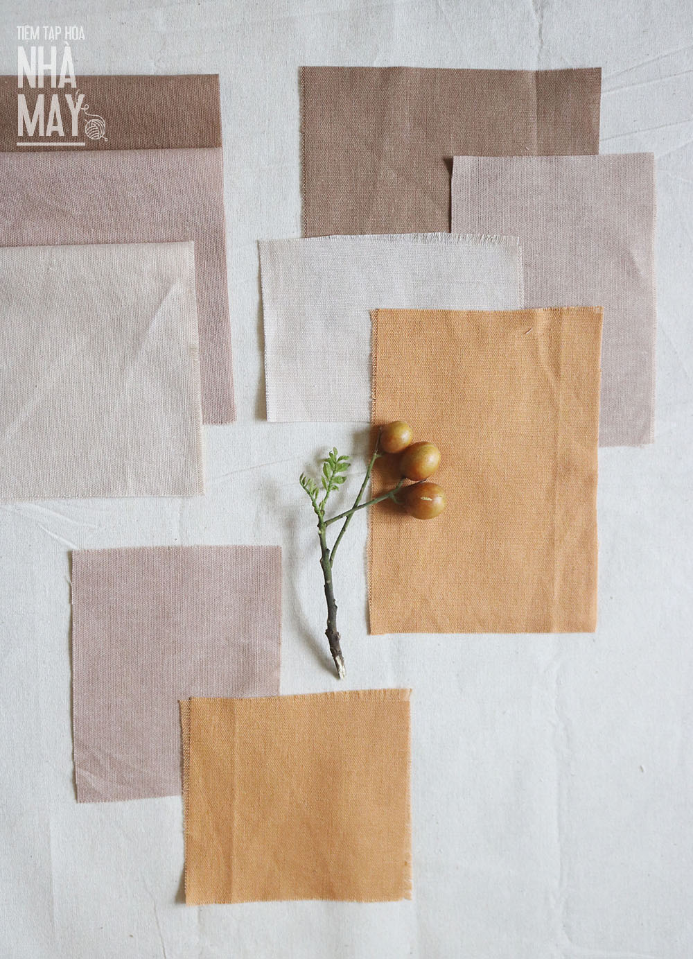 Vải linen bột 100x140cm