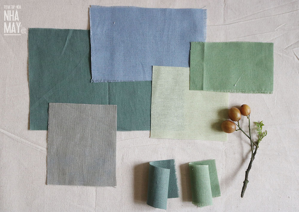 Vải linen bột 100x140cm