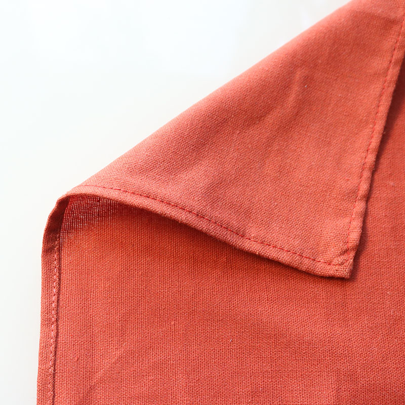 Khăn tay linen may sẵn viền 25x25cm