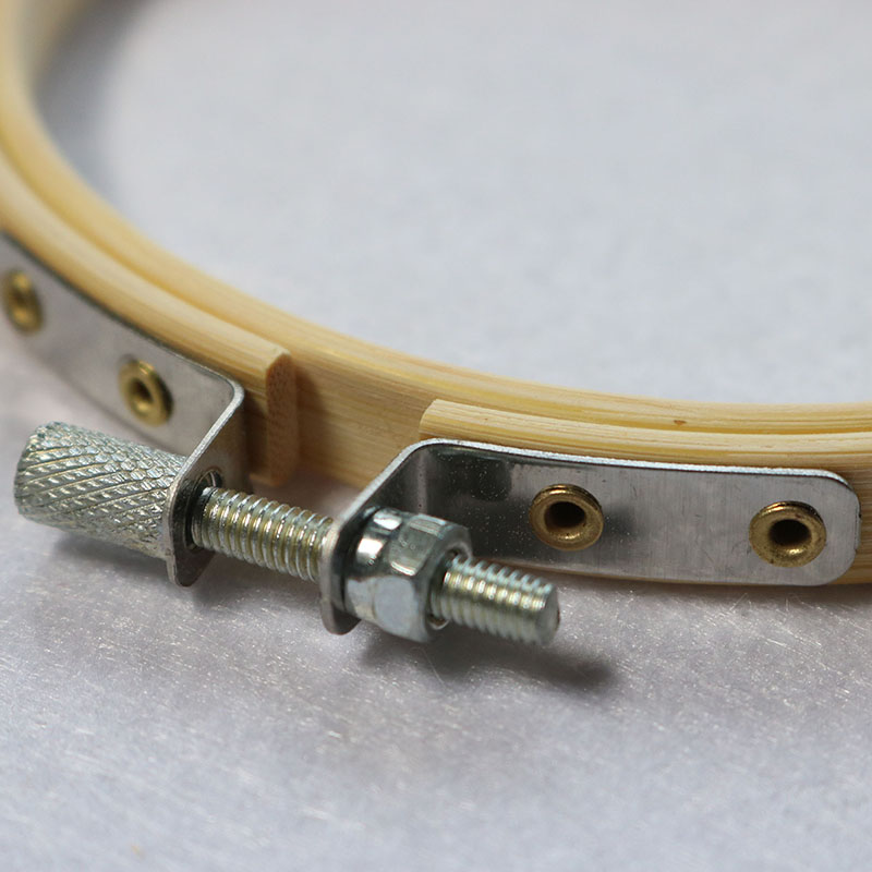 Khung thêu gỗ tre 12cm