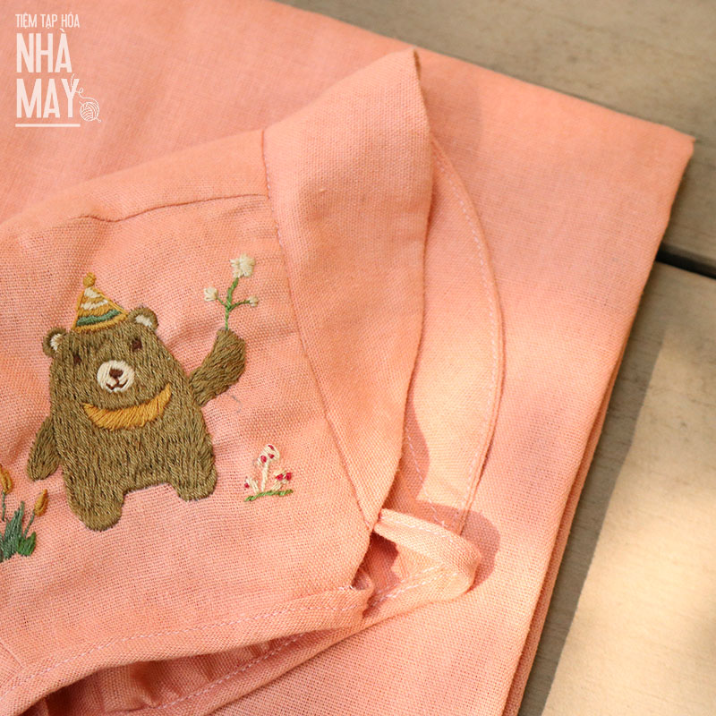 Vải linen bột 100x140cm