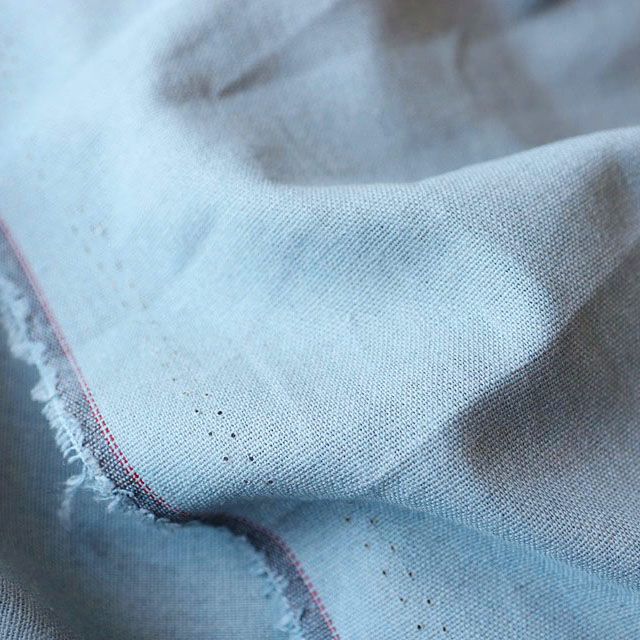 Vải linen 25x25cm - xanh xi măng 2