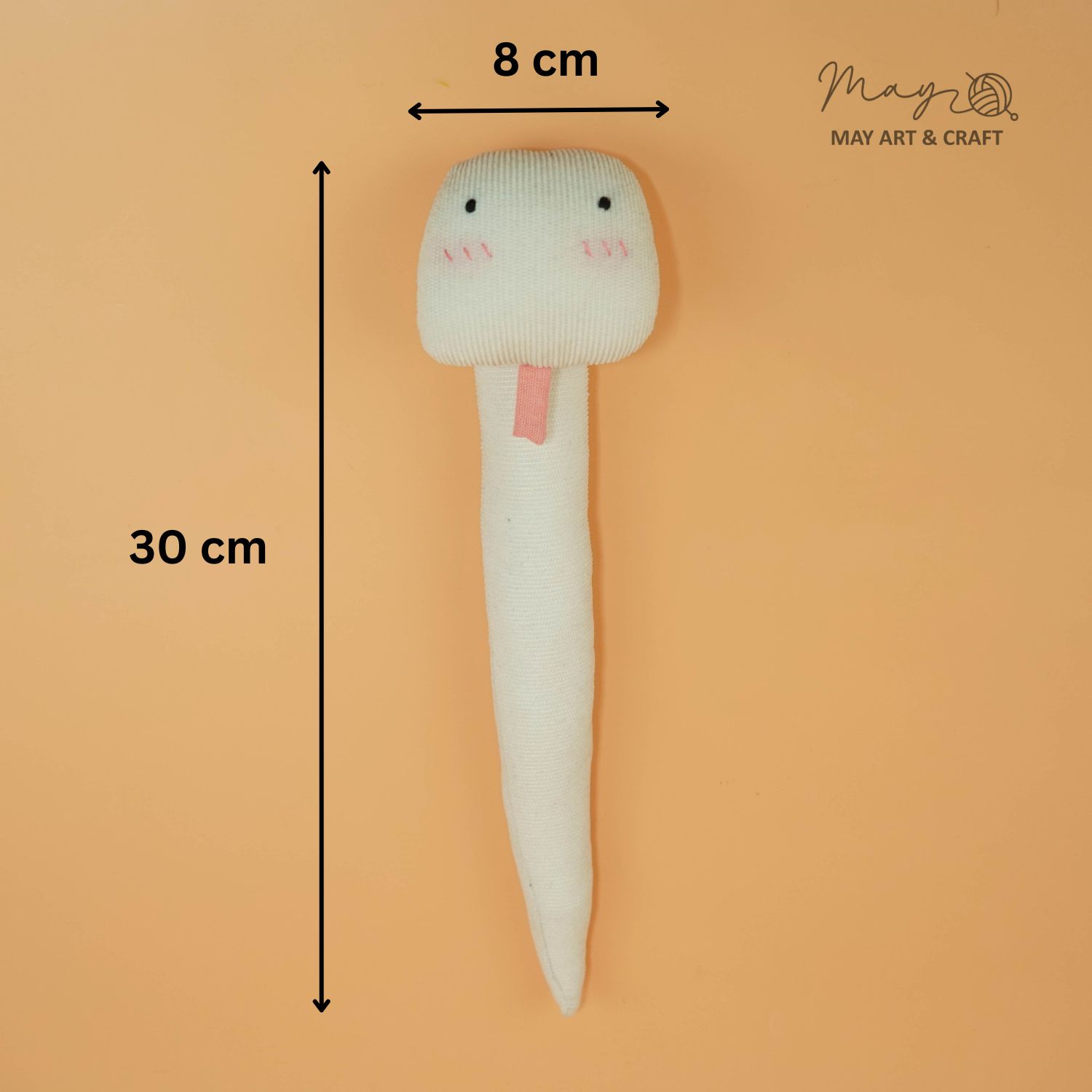 Móc khóa bông vải thủ công