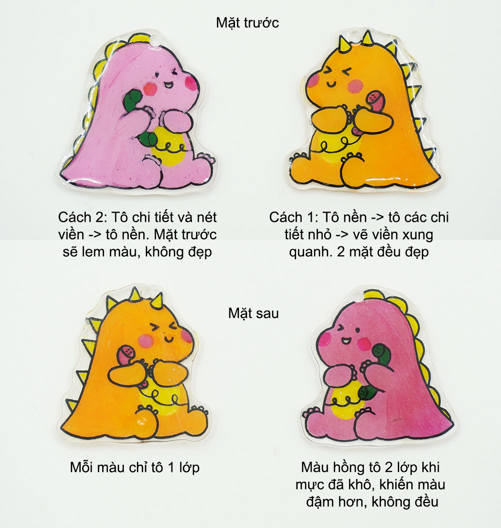 Bộ 12 bút màu không trôi Somagi