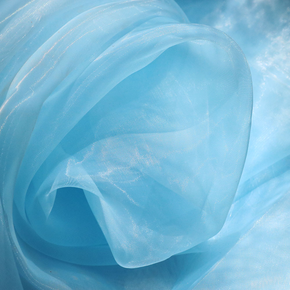 Vải voan kính khổ 50x150cm - trắng