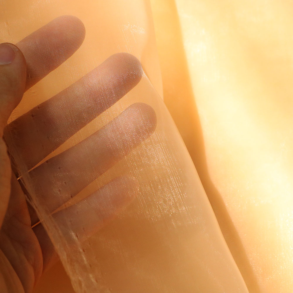 Vải voan kính khổ 50x150cm - trắng