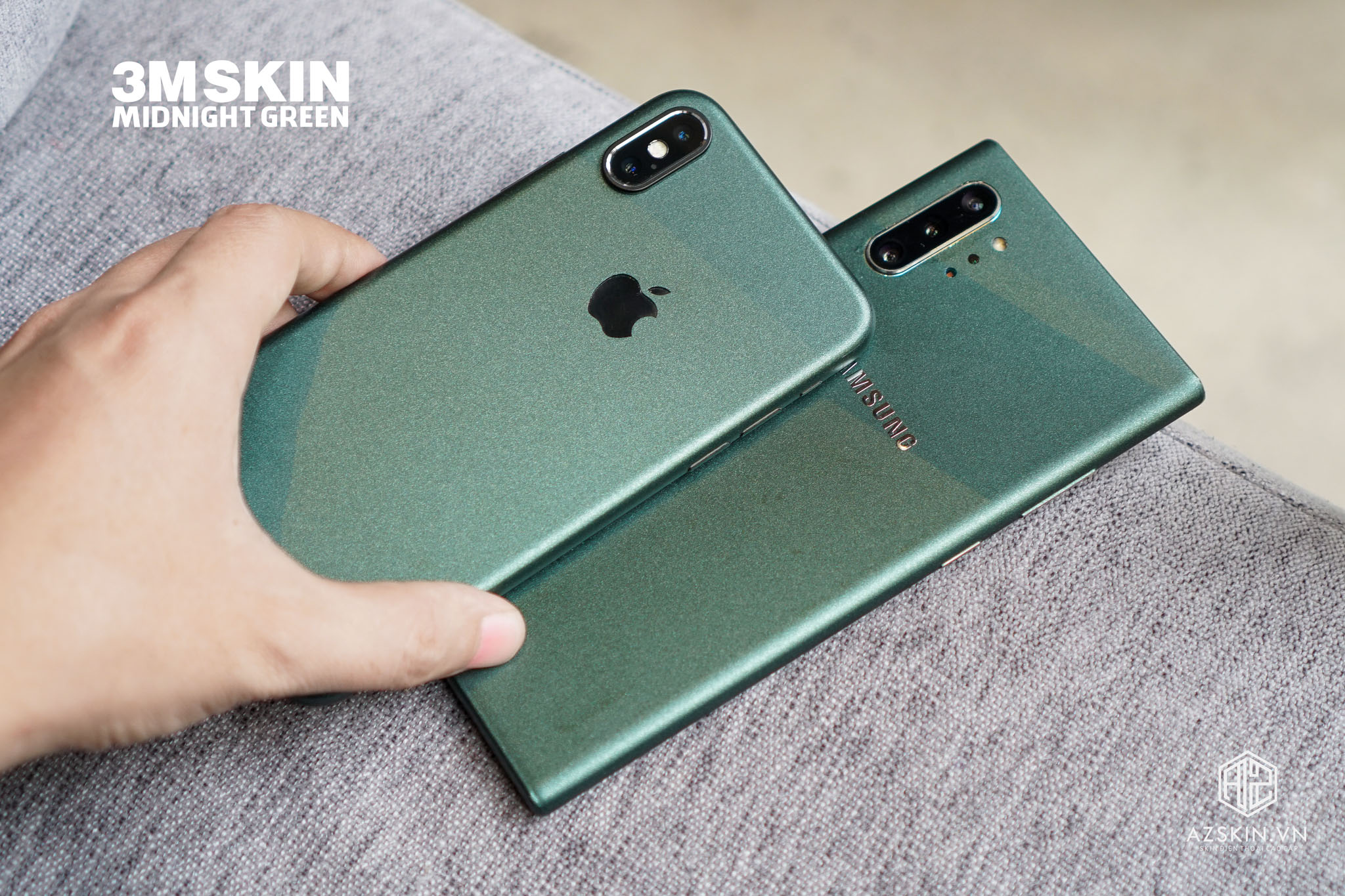 điện thoại đã được dán skin 3m