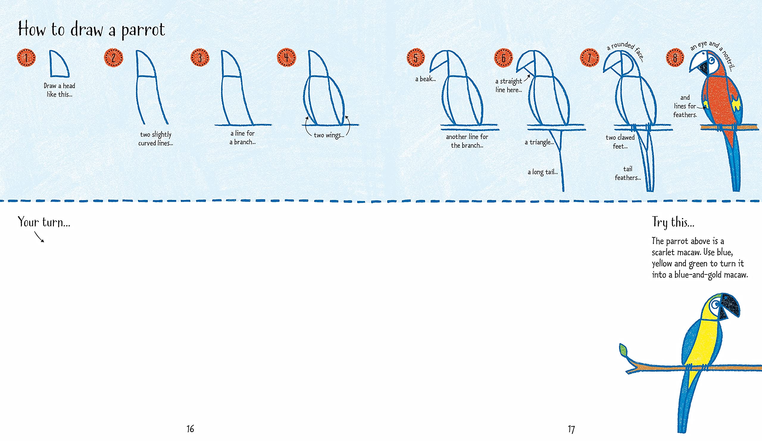 Step-by-step Drawing Zoo Animals Blue Horizon Book Step-by-step Drawing Zoo Animals Blue Horizon Book