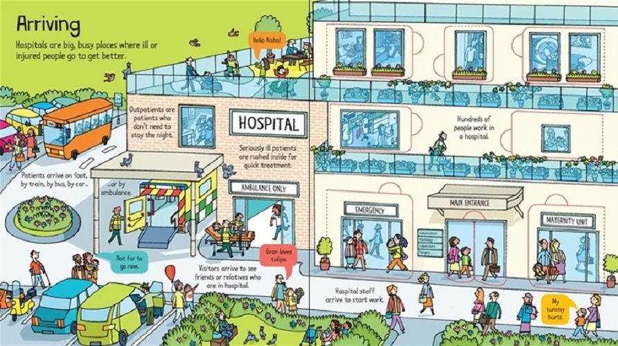 Look inside a Hospital Blue Horizon Book Look inside a Hospital Blue Horizon Book
